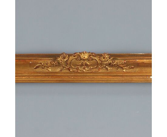 Cornice Specchio in Legno dorato Italia XX Secolo
