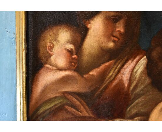 Felice Cignani (Bologna 1658 - Forlì 1724)  Il miracolo di San Francesco di Paola
