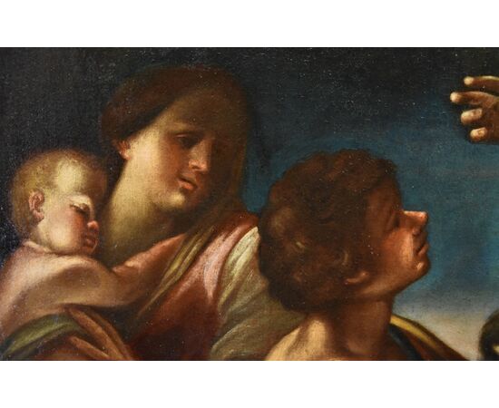 Felice Cignani (Bologna 1658 - Forlì 1724)  Il miracolo di San Francesco di Paola