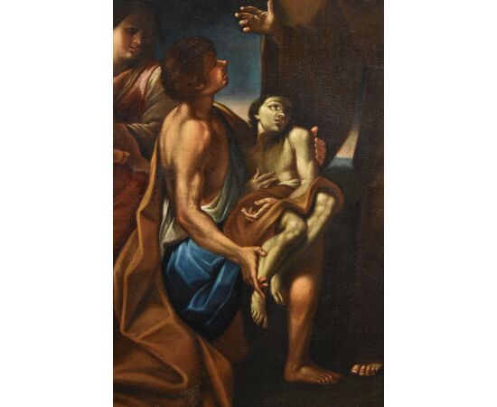 Felice Cignani (Bologna 1658 - Forlì 1724)  Il miracolo di San Francesco di Paola