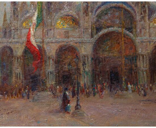 Veduta di Piazza San Marco