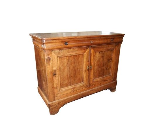 Grande credenza francese stile Luigi Filippo del 1800 in noce