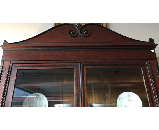 Bookcase Libreria in palissandro Belgio metà 1800