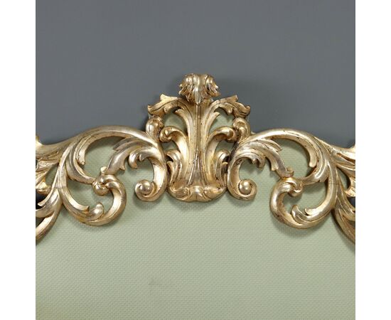 Letto Matrimoniale in Legno Laccato Italia XX Secolo