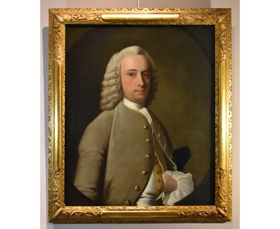 Ritratto di William Murray, conte di Mansfield, Jean-Baptiste van Loo (Aix-en-Provence, 1684 - 1745)
