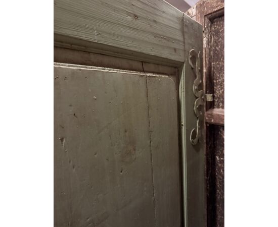 PTE157 - Porta da centro laccata, epoca '800, misure luce cm L 80 x H 175
