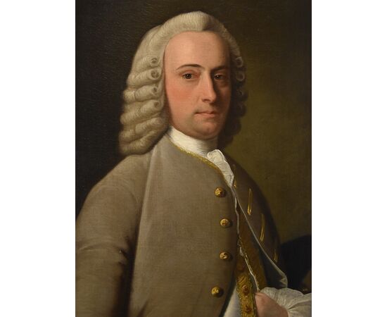 Ritratto di William Murray, conte di Mansfield, Jean-Baptiste van Loo (Aix-en-Provence, 1684 - 1745)