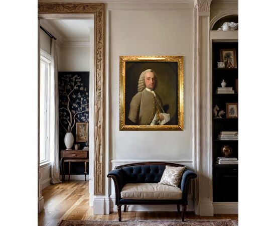 Ritratto di William Murray, conte di Mansfield, Jean-Baptiste van Loo (Aix-en-Provence, 1684 - 1745)