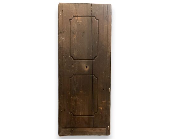 PTE156 - Porta semplice in larice, epoca '700, misure cm L 72 x H 184