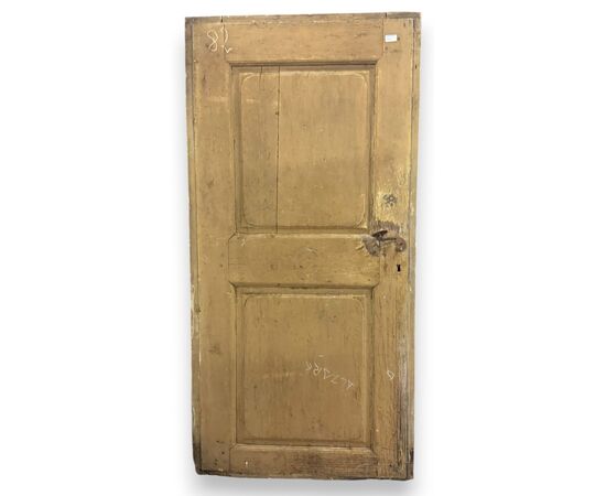 PTE157 - Porta da centro laccata, epoca '800, misure luce cm L 80 x H 175