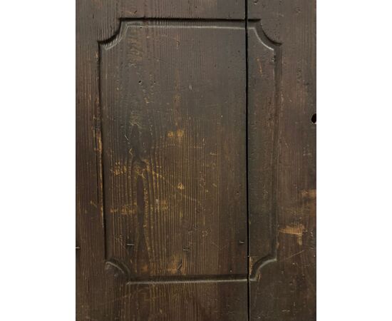 PTE156 - Porta semplice in larice, epoca '700, misure cm L 72 x H 184