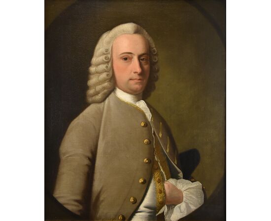 Ritratto di William Murray, conte di Mansfield, Jean-Baptiste van Loo (Aix-en-Provence, 1684 - 1745)