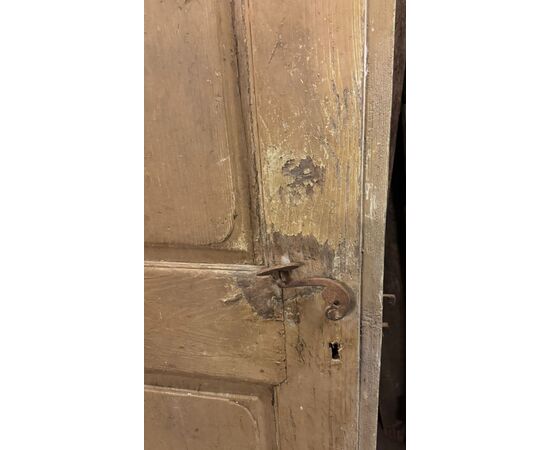 PTE157 - Porta da centro laccata, epoca '800, misure luce cm L 80 x H 175