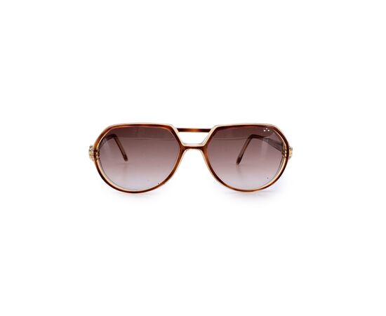 YVES SAINT LAURENT Occhiali da Sole Vintage in Acetato Col. Marrone