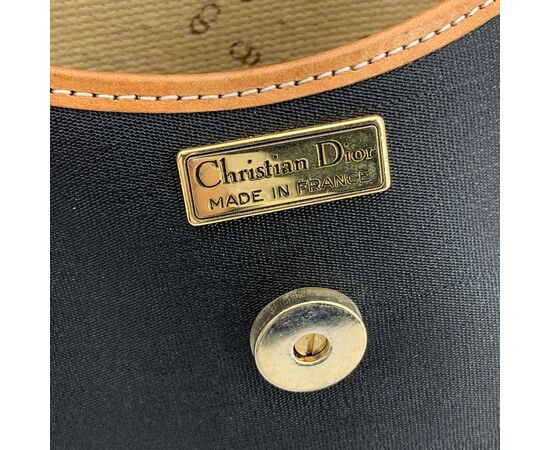 DIOR Borsa a Tracolla Vintage in Tela Col. Nero S