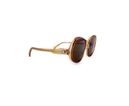 YVES SAINT LAURENT Occhiali da Sole Vintage in Acetato Col. Arancione
