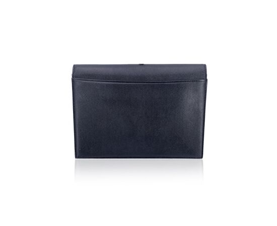 YVES SAINT LAURENT Pochette Vintage in Pelle Col. Nero YSL S