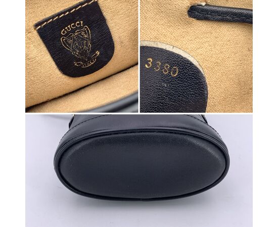 GUCCI Borsa a Tracolla Vintage in Pelle Col. Nero S