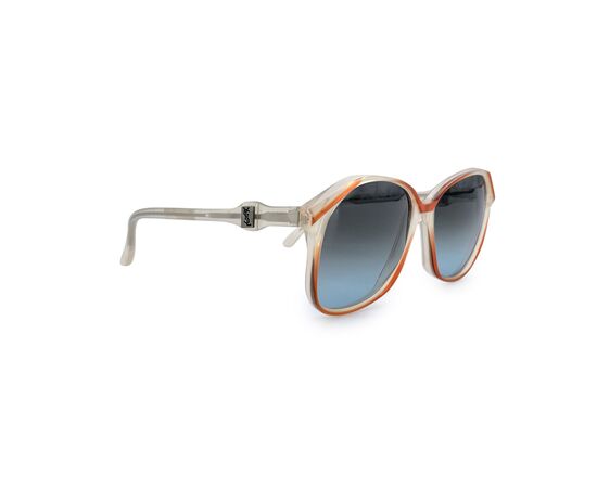 YVES SAINT LAURENT Occhiali da Sole Vintage in Acetato Col. Arancione