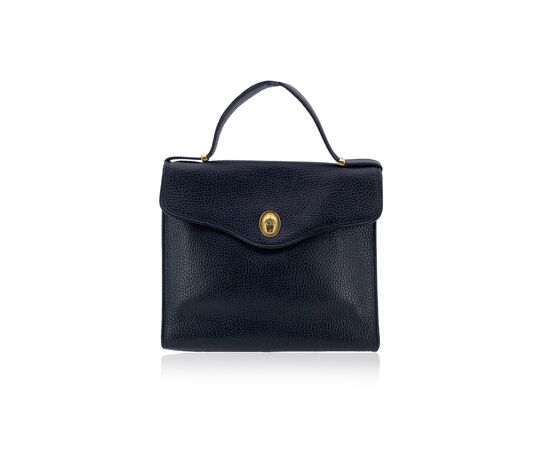 DIOR Borsa a Mano Vintage in Pelle Col. Nero M