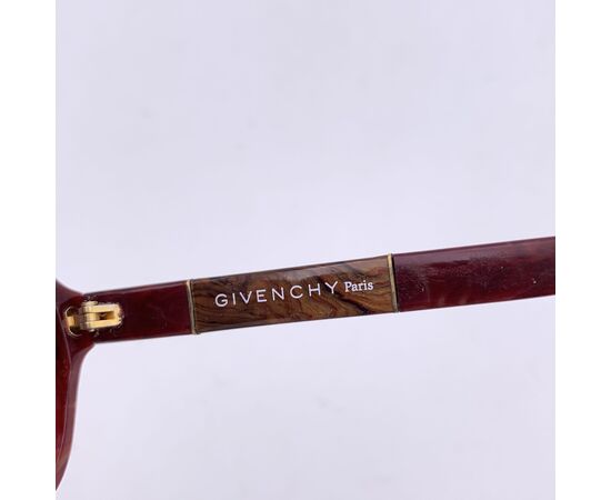 GIVENCHY Occhiali da Sole Vintage in Acetato Col. Bordeaux