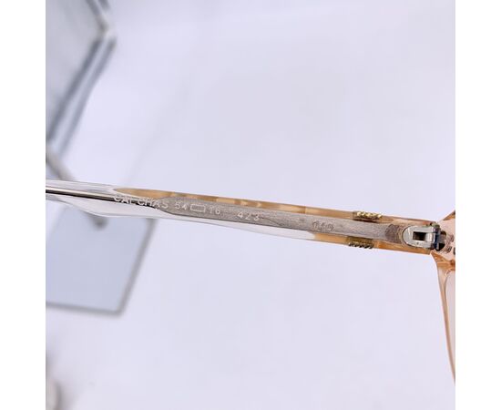YVES SAINT LAURENT Occhiali da Sole Vintage in Acetato Col. Beige