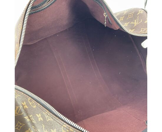 LOUIS VUITTON Borsa da Viaggio in Tela Col. Marrone Keepall L