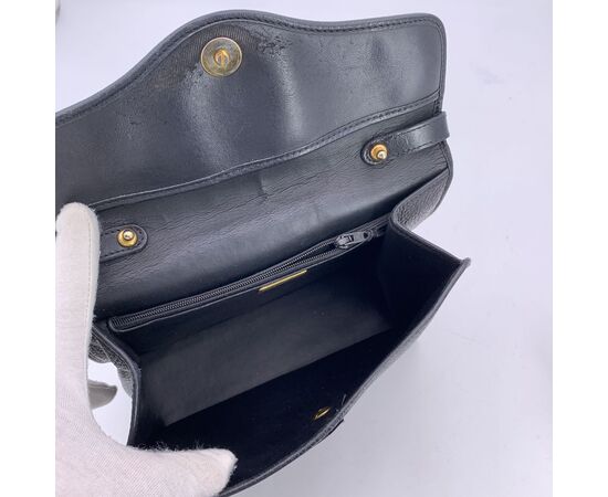 DIOR Borsa a Mano Vintage in Pelle Col. Nero M