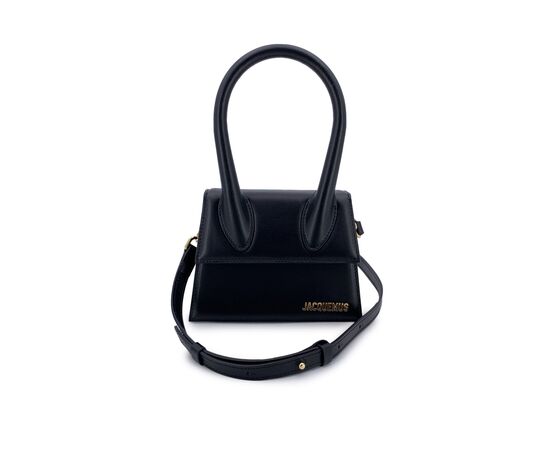 JACQUEMUS Borsa a Mano in Pelle Col. Bianco Chiquito S