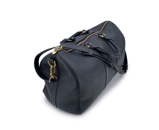 LOUIS VUITTON Borsa da Viaggio in Pelle Col. Nero Keepall L