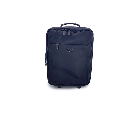 PRADA Borsa da Viaggio in Tela Col. Nero Re-Nylon L