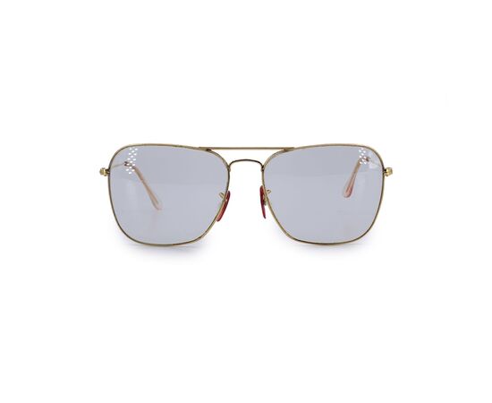 RAY-BAN Occhiali da Sole Vintage in Metallo Col. Oro Square