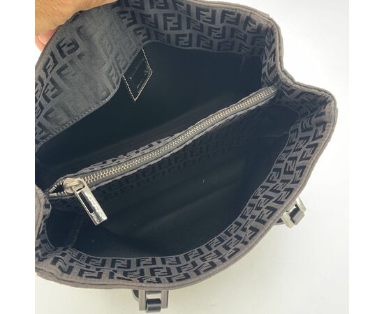 FENDI Borsa Shopper in Tela Col. Nero M