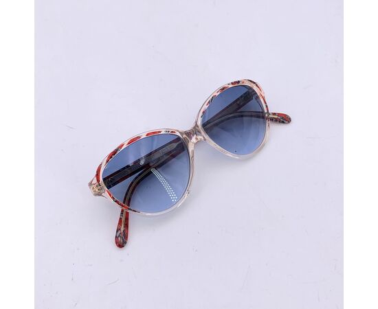 YVES SAINT LAURENT Occhiali da Sole Vintage in Acetato Col. Rosso
