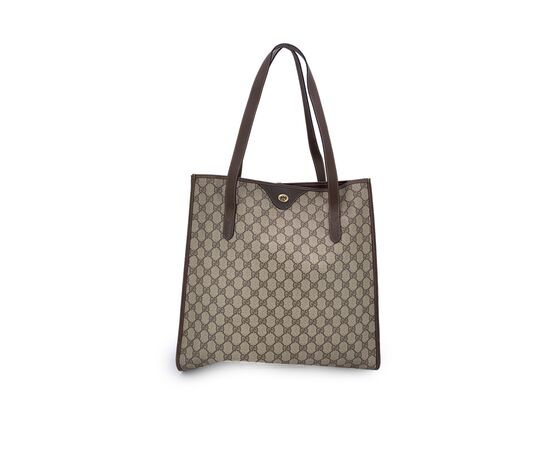 GUCCI Borsa Shopper Vintage in Tela Col. Beige L