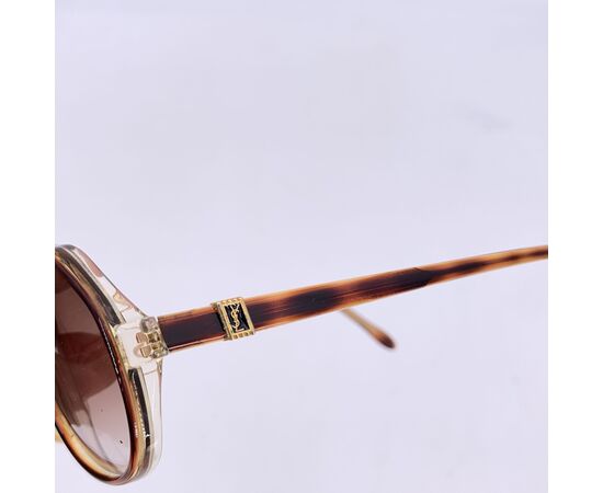 YVES SAINT LAURENT Occhiali da Sole Vintage in Acetato Col. Marrone