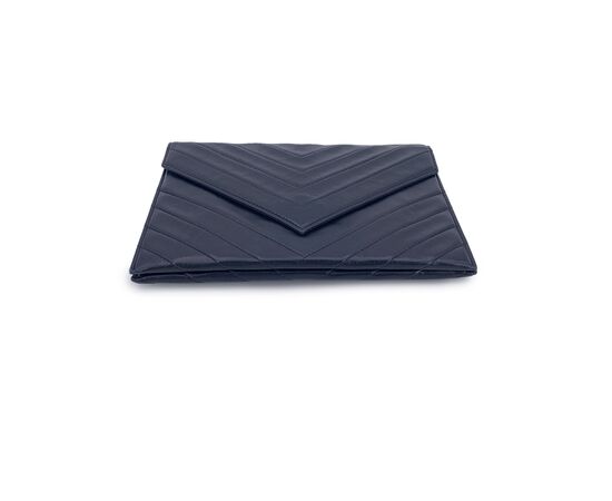 YVES SAINT LAURENT Pochette Vintage in Pelle Col. Nero S