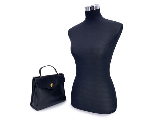 DIOR Borsa a Mano Vintage in Pelle Col. Nero M