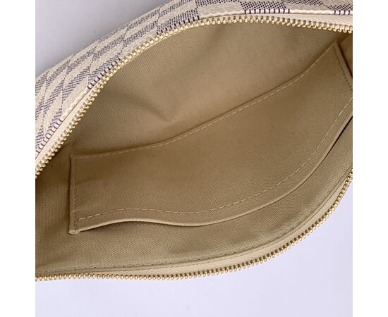 LOUIS VUITTON Pochette in Tela Col. Beige Pochette Accessoire S