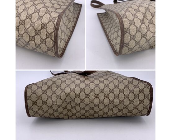 GUCCI Borsa Shopper Vintage in Tela Col. Beige L