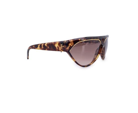 YVES SAINT LAURENT Occhiali da Sole Vintage in Acetato Col. Marrone