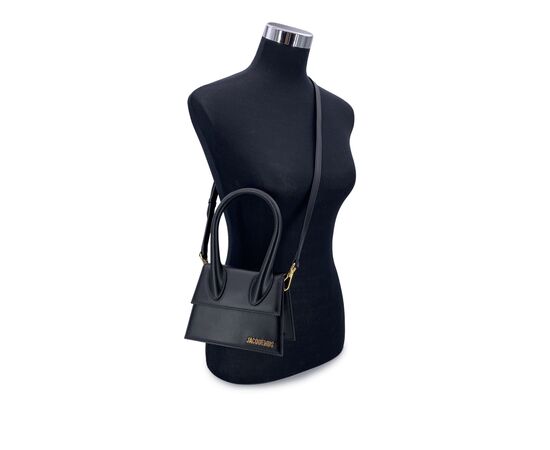 JACQUEMUS Borsa a Mano in Pelle Col. Bianco Chiquito S