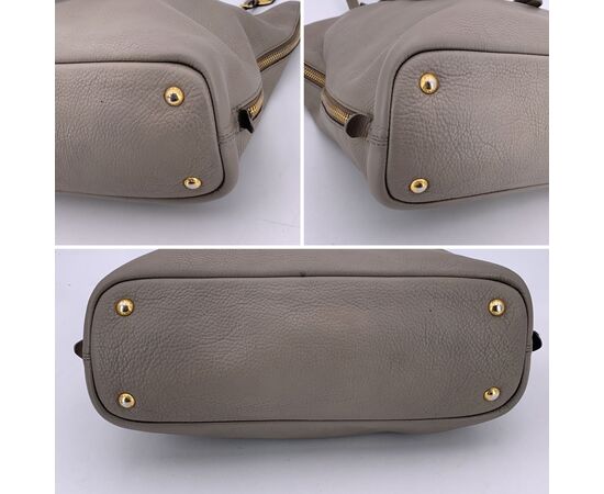 PRADA Borsa Shopper in Pelle Col. Grigio M