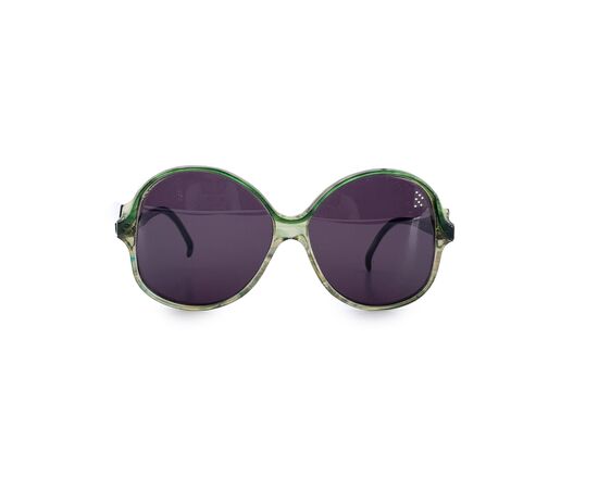 YVES SAINT LAURENT Occhiali da Sole Vintage in Acetato Col. Verde