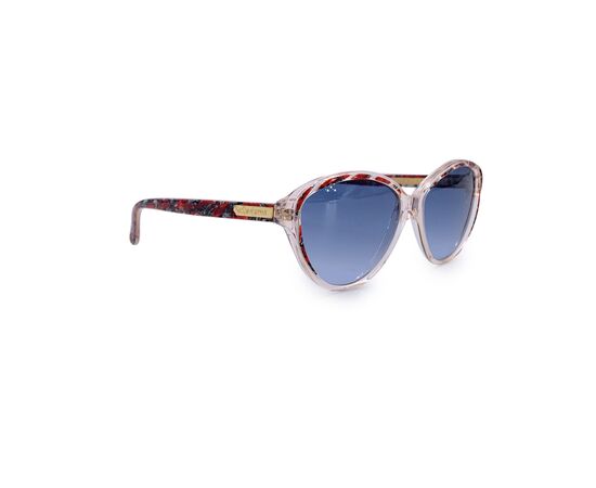 YVES SAINT LAURENT Occhiali da Sole Vintage in Acetato Col. Rosso