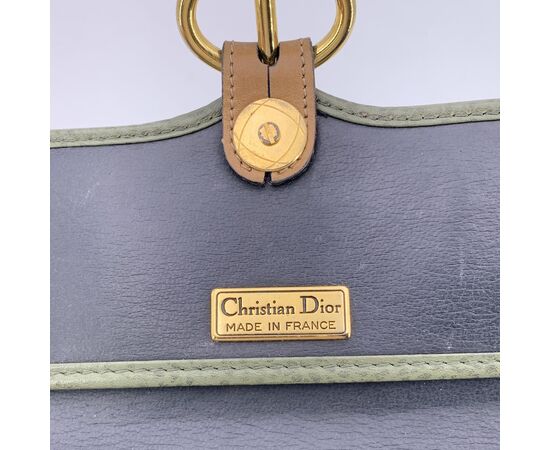 DIOR Borsa a Tracolla Vintage in Pelle Col. Verde S