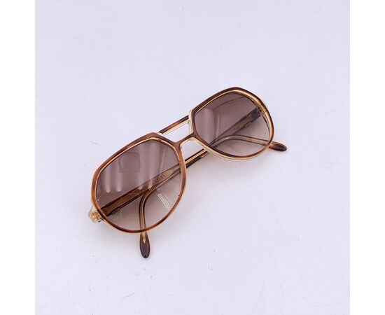 YVES SAINT LAURENT Occhiali da Sole Vintage in Acetato Col. Marrone