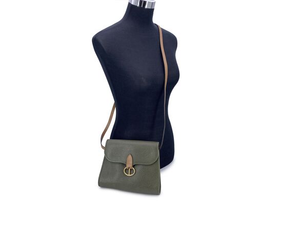 DIOR Borsa a Tracolla Vintage in Pelle Col. Verde S
