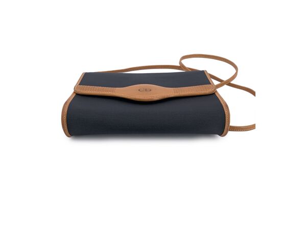 DIOR Borsa a Tracolla Vintage in Tela Col. Nero S