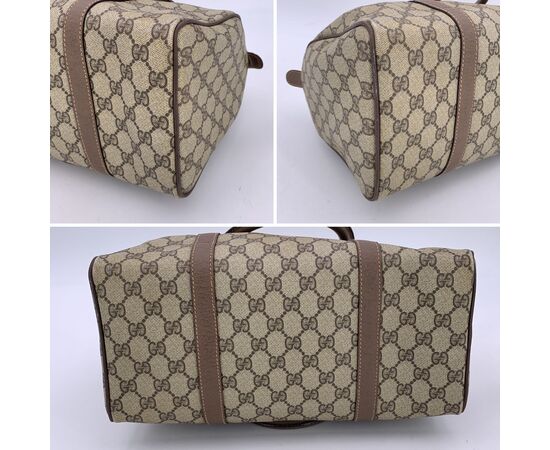GUCCI Borsa a Mano Vintage in Tela Col. Beige Boston M